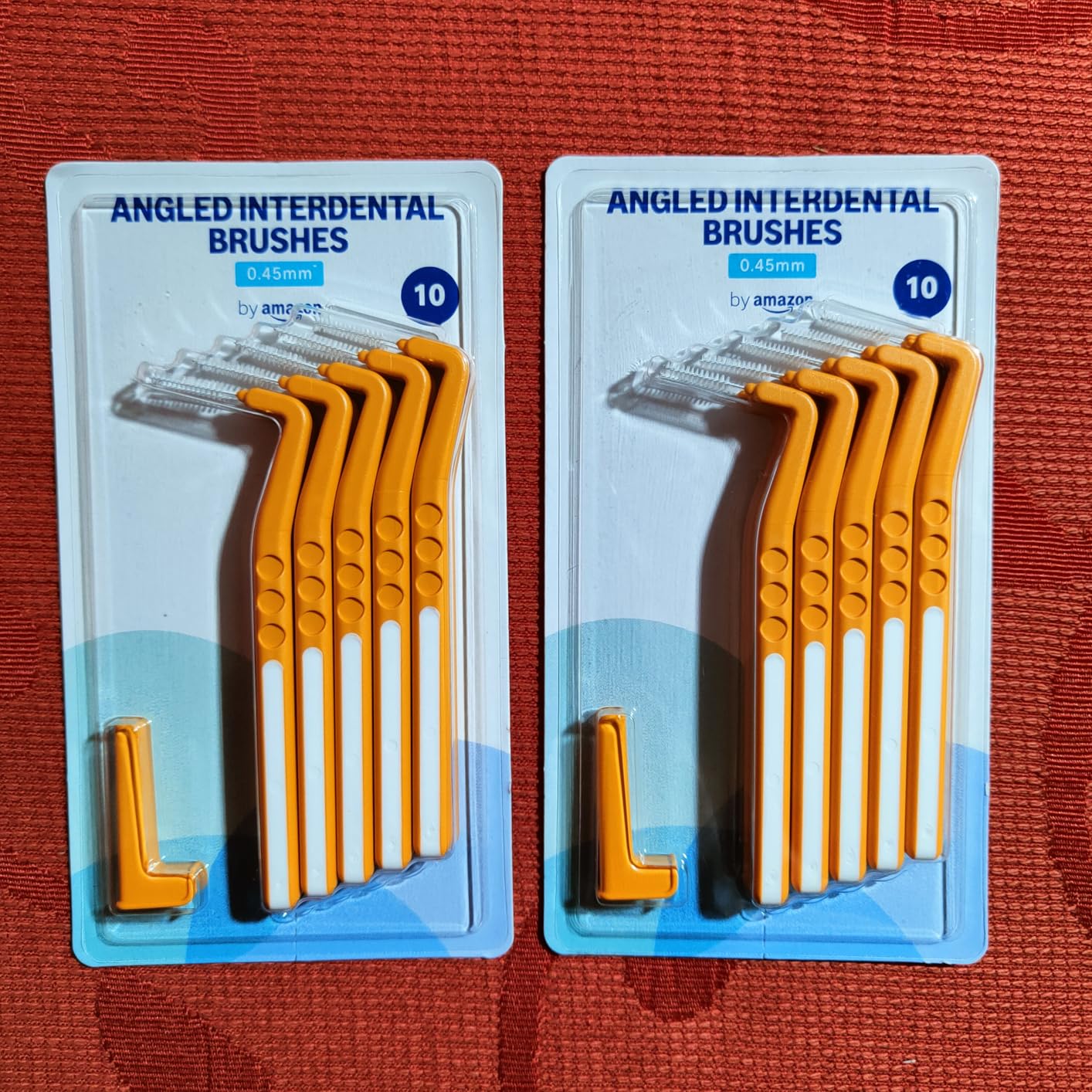 by Amazon Basic Care Scovolini Interdentali 0,45 mm 20 Pezzi Arancione