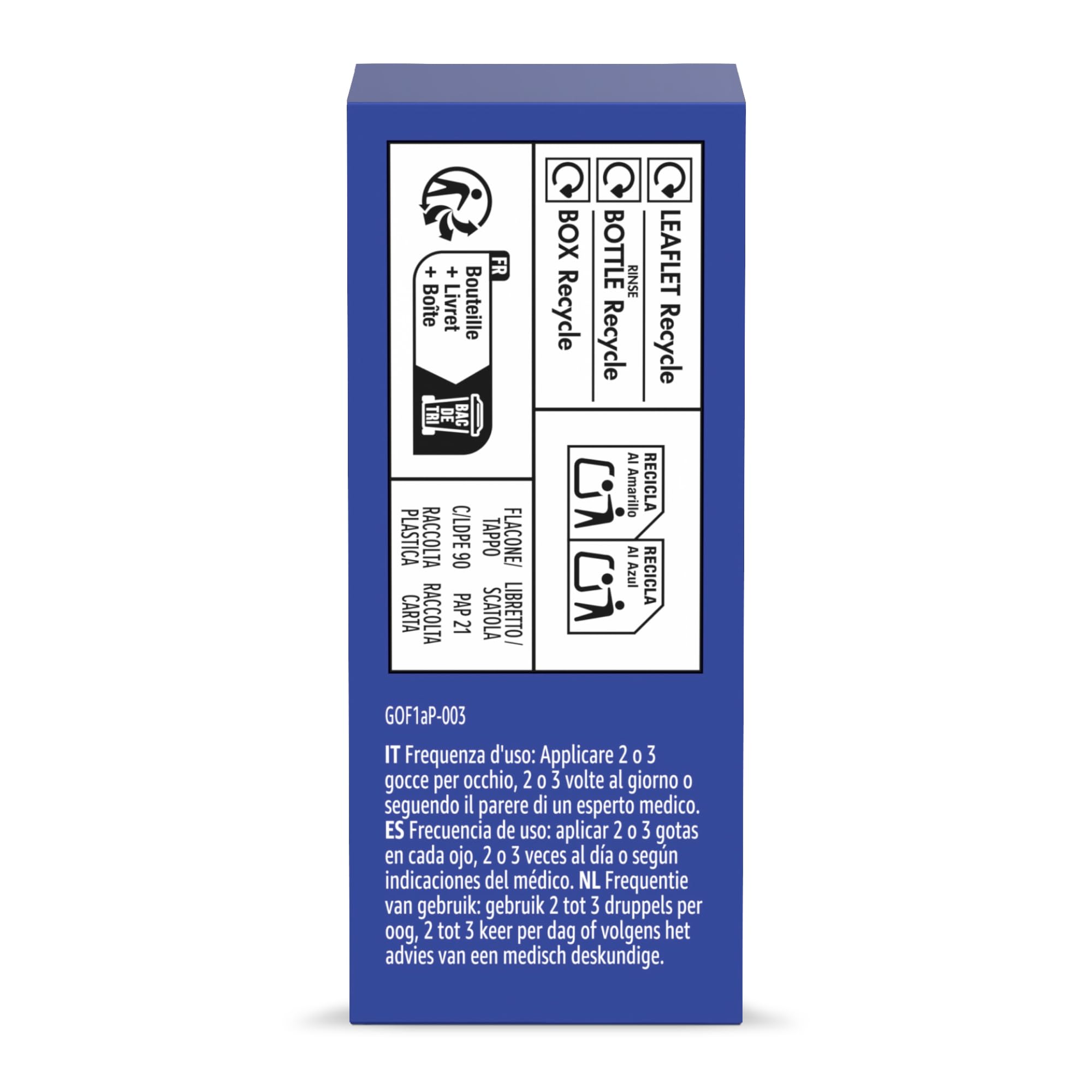 Healthcare by Amazon collirio senza conservanti 10 ml occhi secchi
