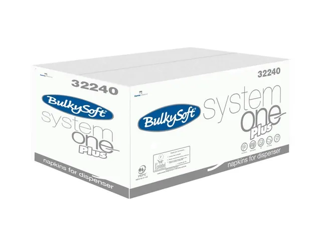 Bulkysoft System One Plus tovaglioli 2 veli 200x24