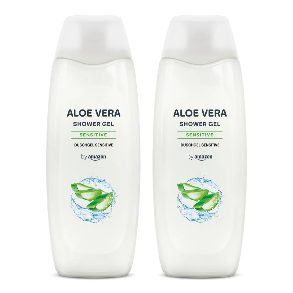 by Amazon Gel Doccia Aloe Vera pH Neutro 2x500 ml