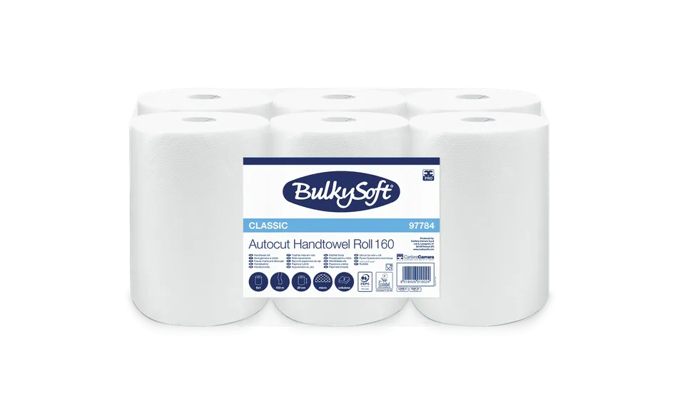 Bulkysoft Classic Autocut 160 rotolo asciugamani autocut
