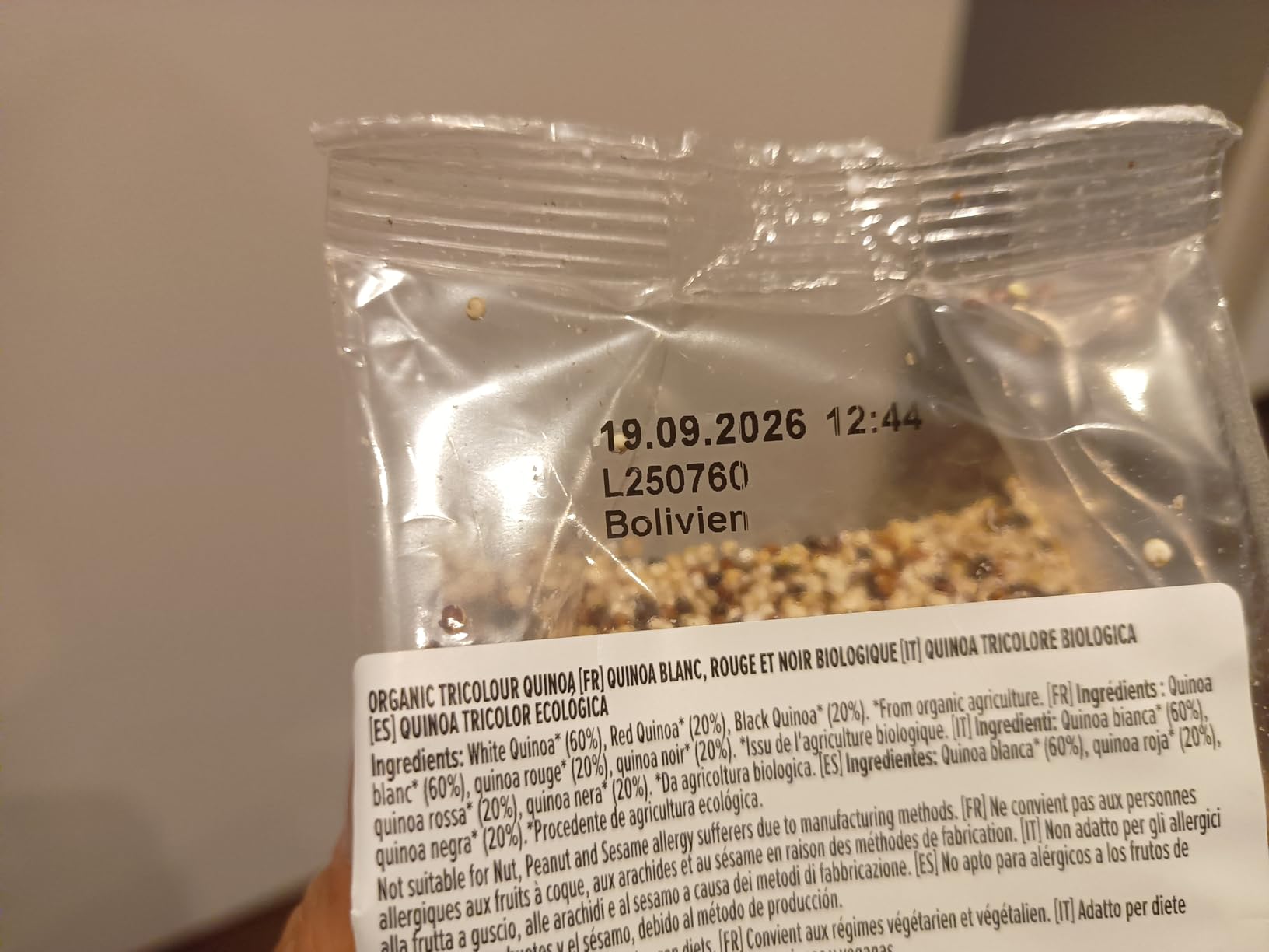 by Amazon Quinoa Tricolore Biologica 500 g senza glutine