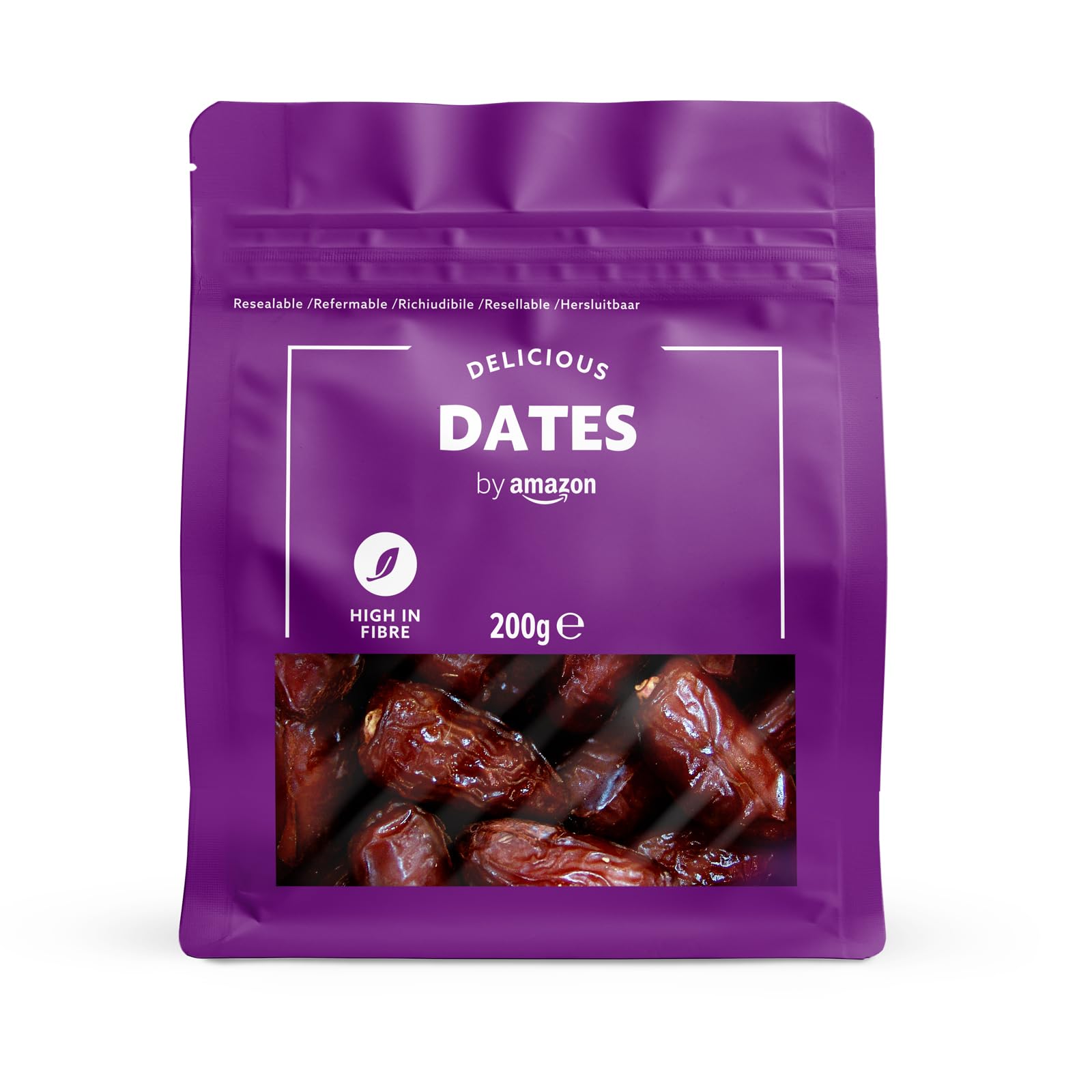 by Amazon Datteri Secchi Snocciolati 6x200 g