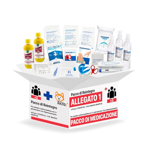 Akitaink kit reintegro Allegato 1 senza sfigmomanometro 1 kit