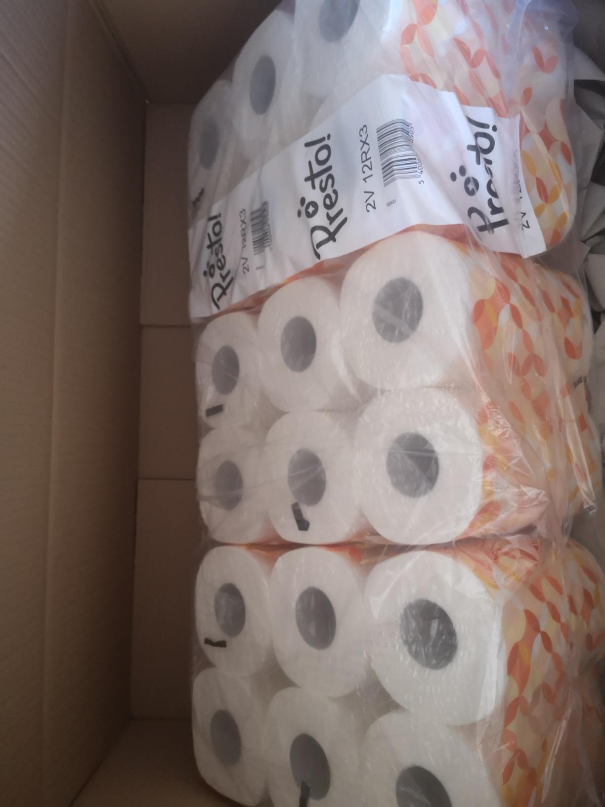 by Amazon Carta Igienica 2 Veli 36 Rotoli Morbida 210 Strappi