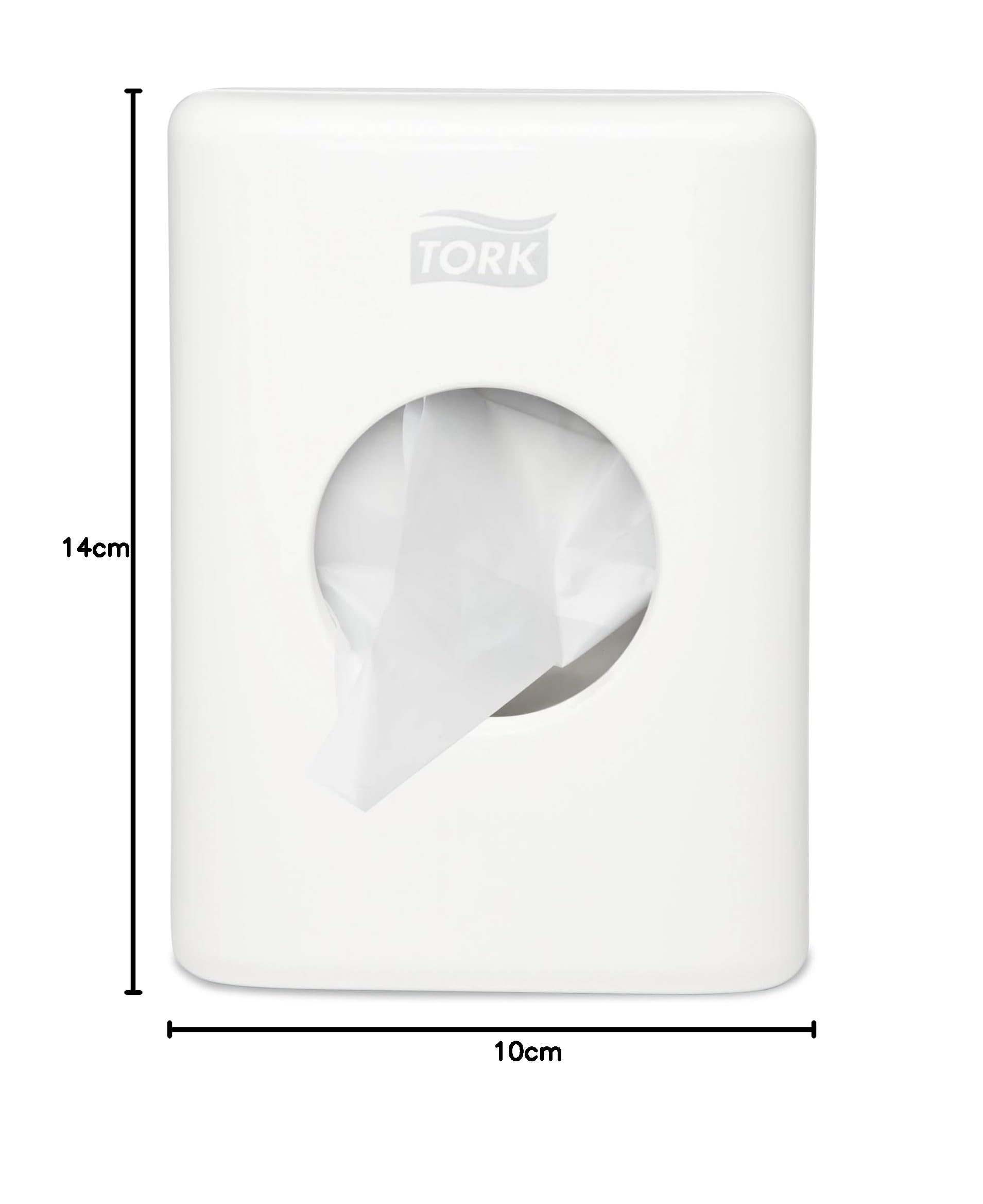 Tork 566000 dispenser sacchetti igienici bianco