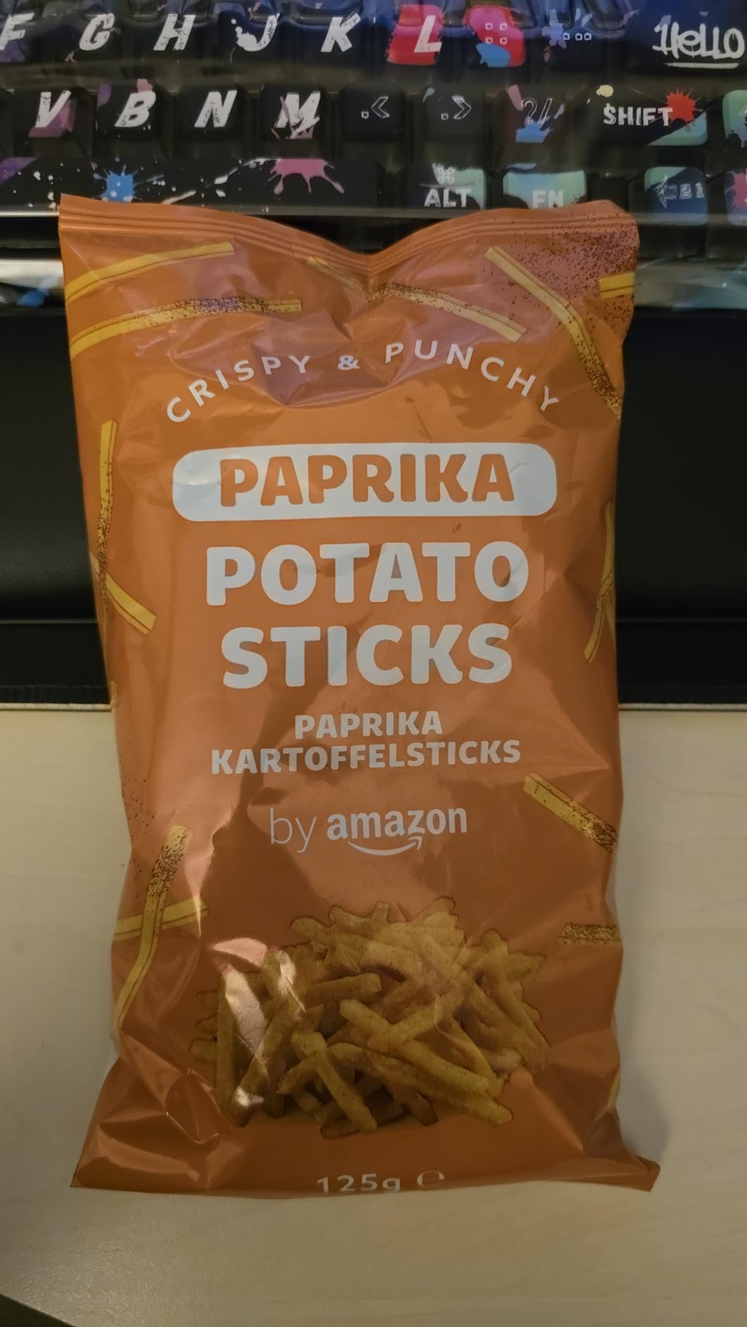by Amazon Paprika bastoncini di patate 125 g snack