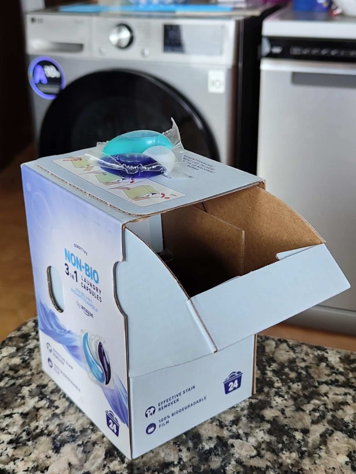 by Amazon Sensitivo capsule bucato pelli sensibili 24 lavaggi