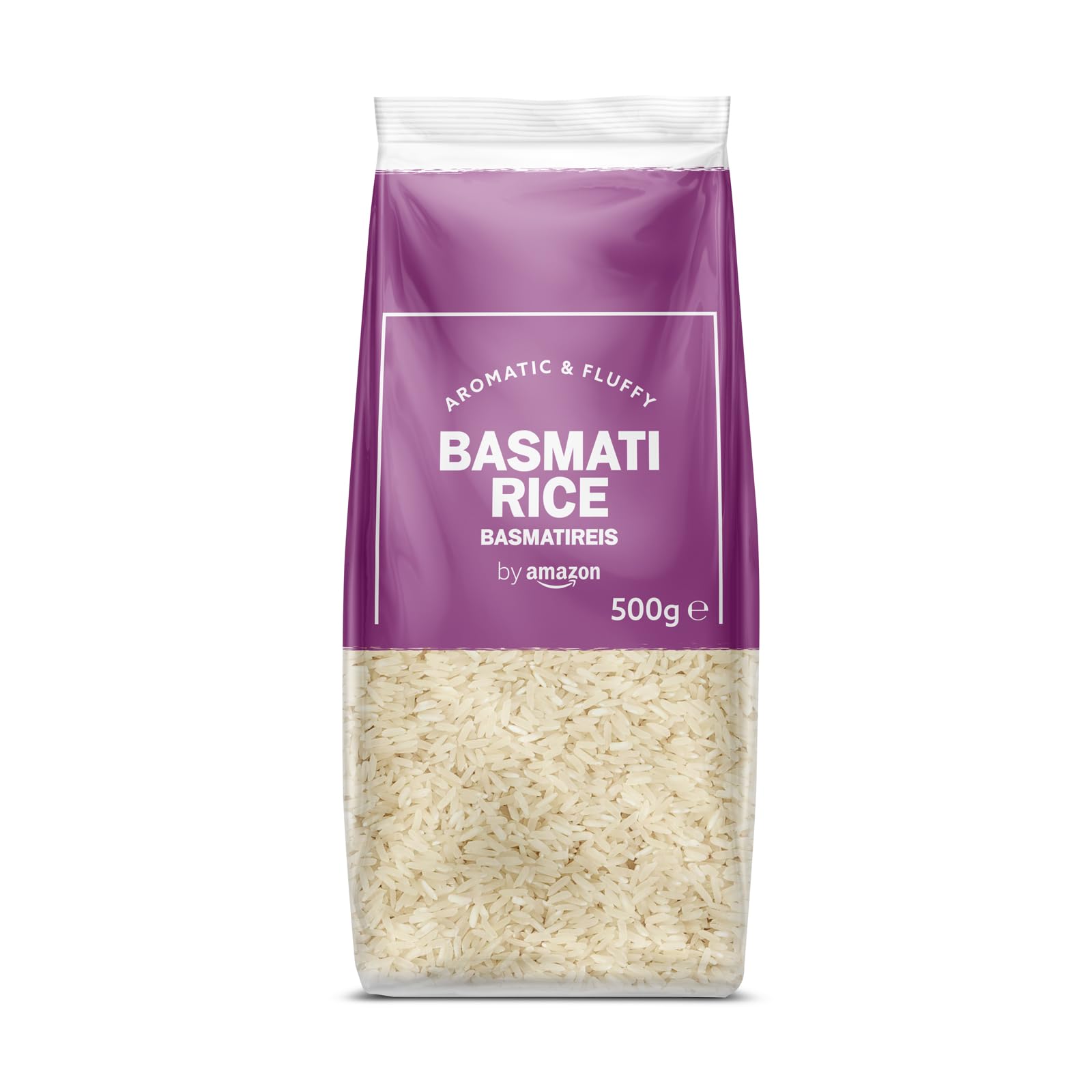 by Amazon Riso Basmati Grani Lunghi 500 g aromatico