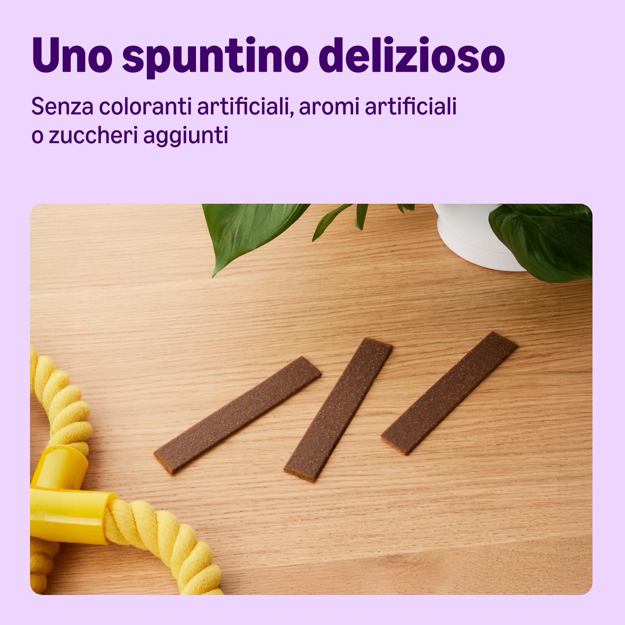 by Amazon Strisce Anatra Tacchino Snack Cane 200g