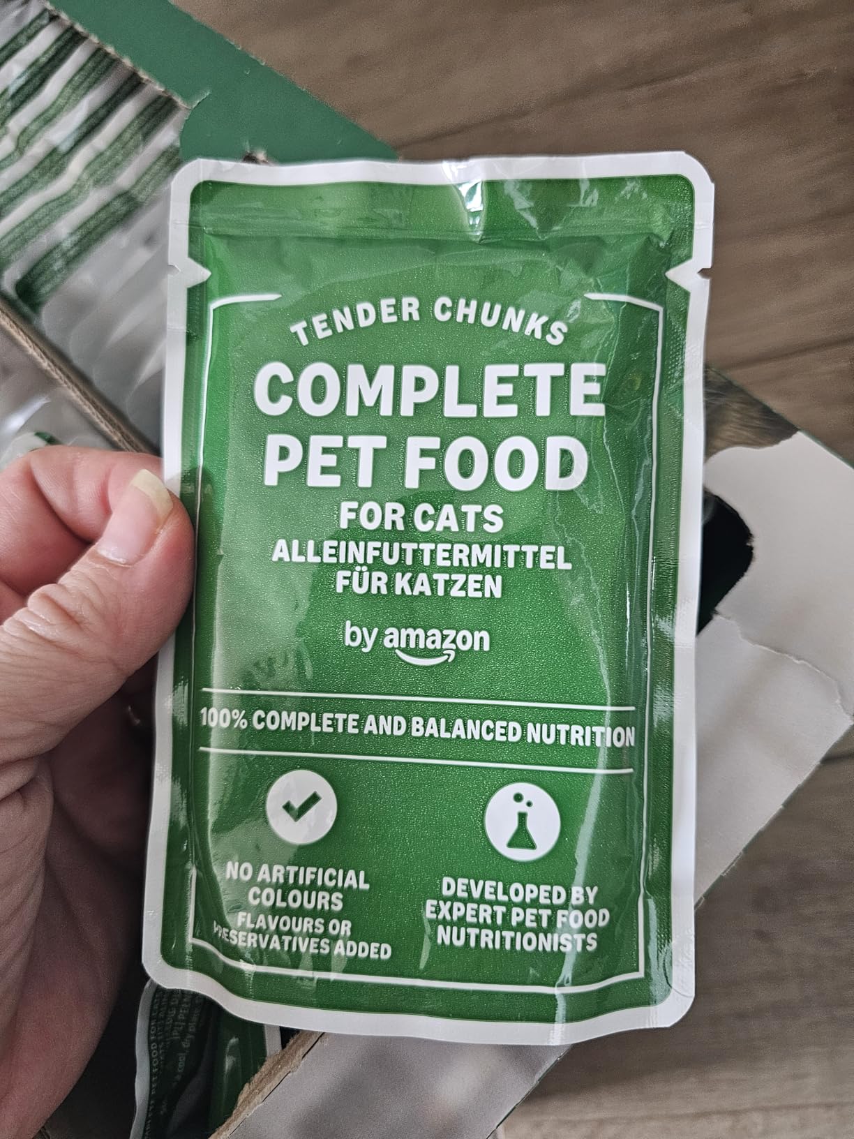 by Amazon Selezione di Carne cibo per gatti 48x100g in salsa