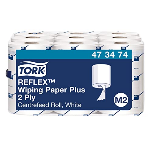 Tork Reflex 473474 carta asciugatura 9x67m 2 veli bianca