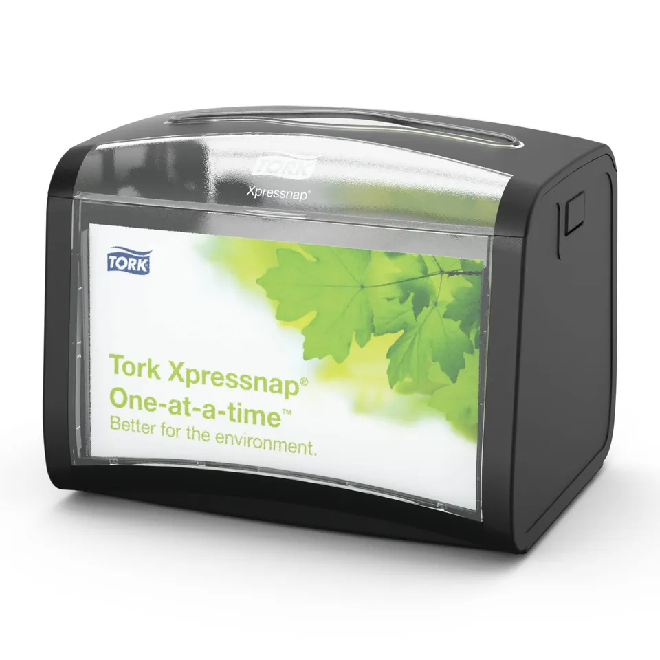 Tork Xpressnap 272611 dispenser tovaglioli tavolo nero N4