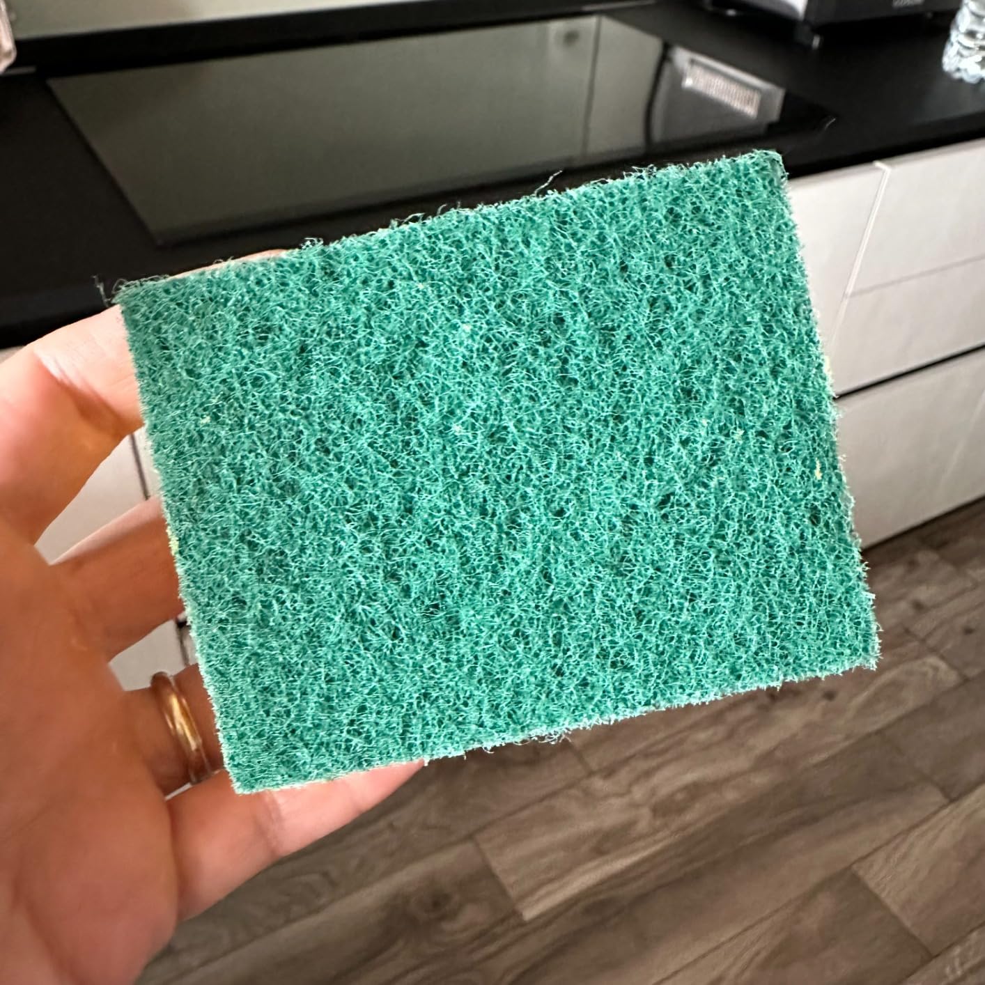 by Amazon Spugne abrasive pulizia 3 pezzi 9x7 cm