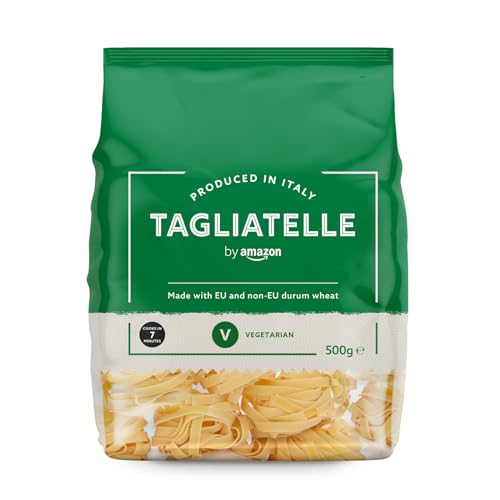 by Amazon Tagliatelle Grano Duro Pasta 500g italiana