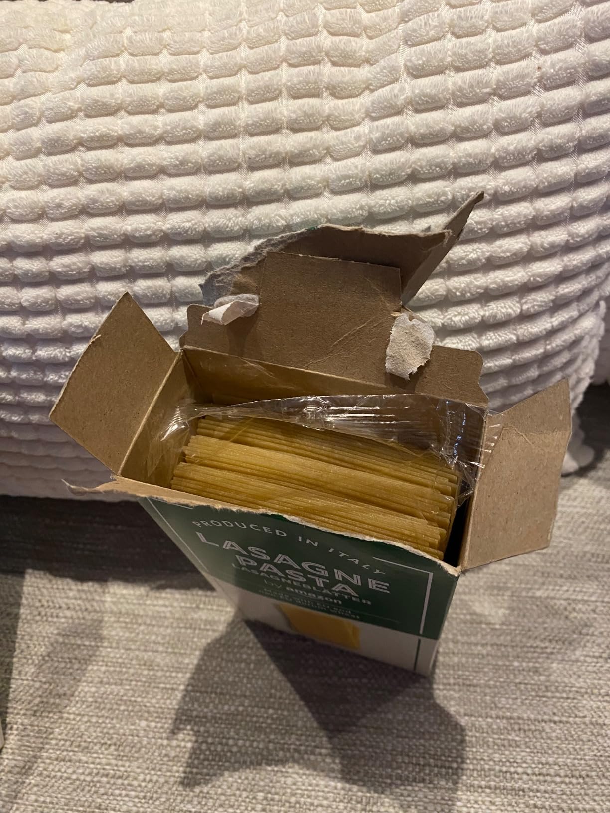 by Amazon lasagne pasta semola 500 g vegetariana