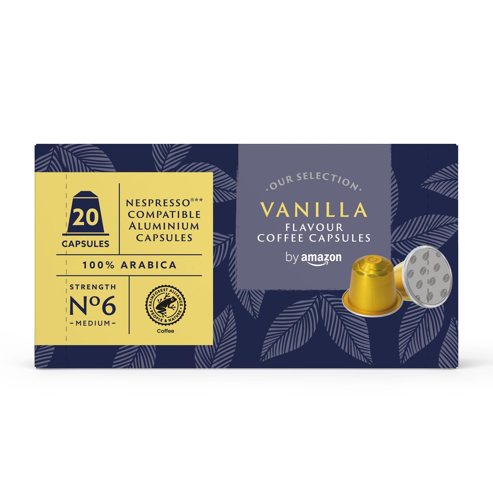 by Amazon Capsule Caffè Vaniglia Nespresso 20pz