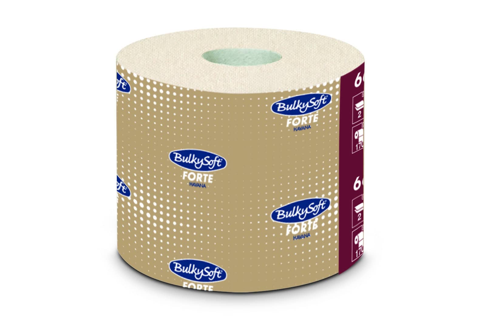 Bulkysoft Forte Havana carta igienica fascettata 2 veli 170 strappi