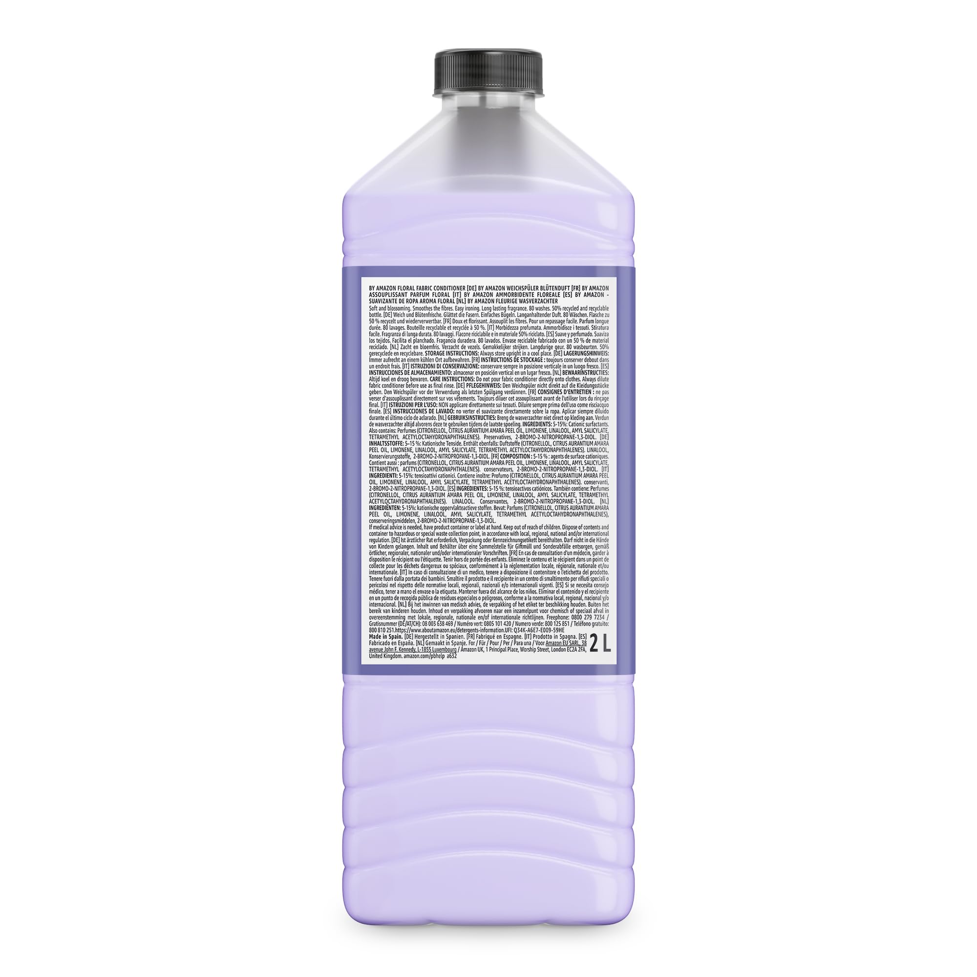 by Amazon Ammorbidente Floreale 80 Lavaggi 2 L