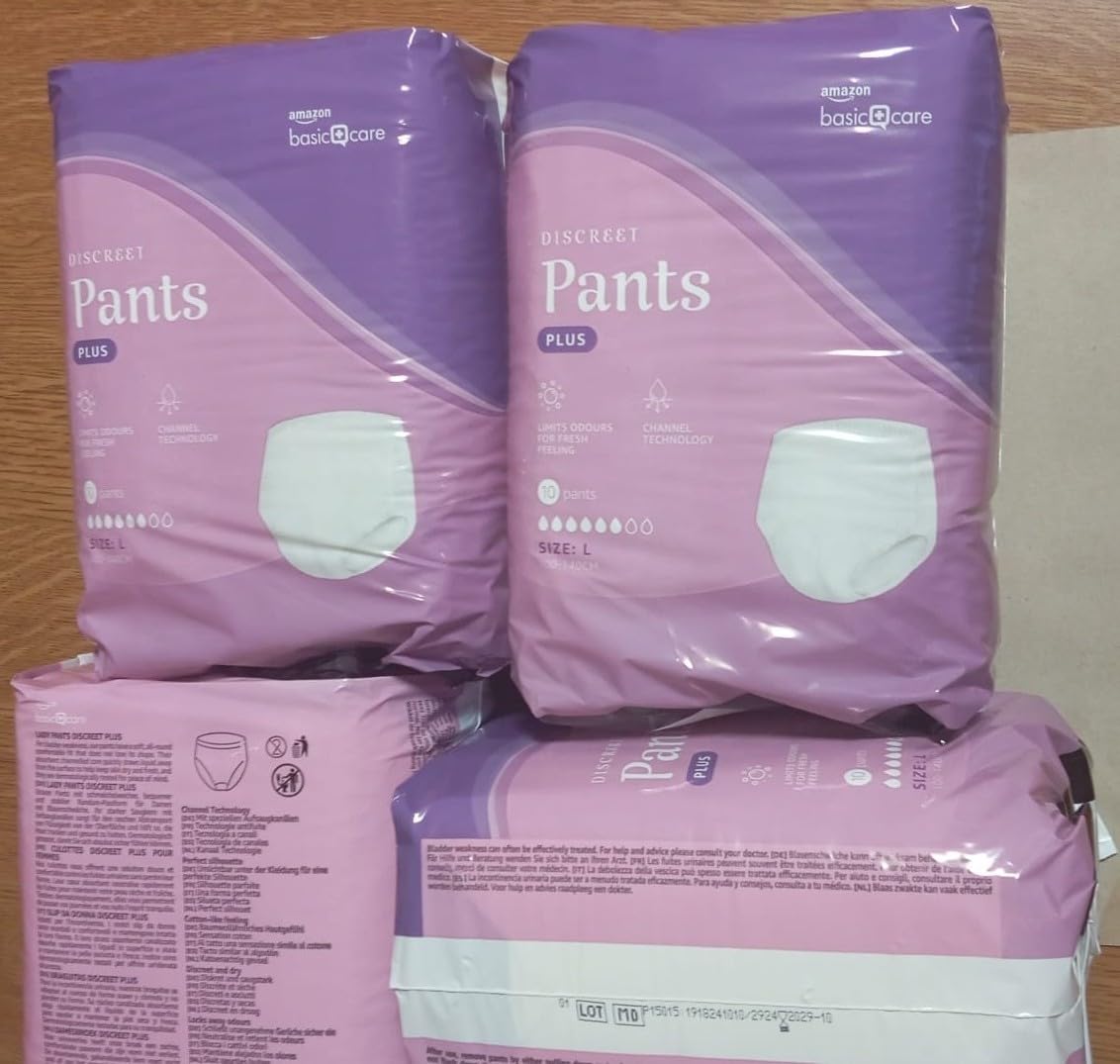 Healthcare by Amazon slip assorbenti donna L Plus 40 pz bianco