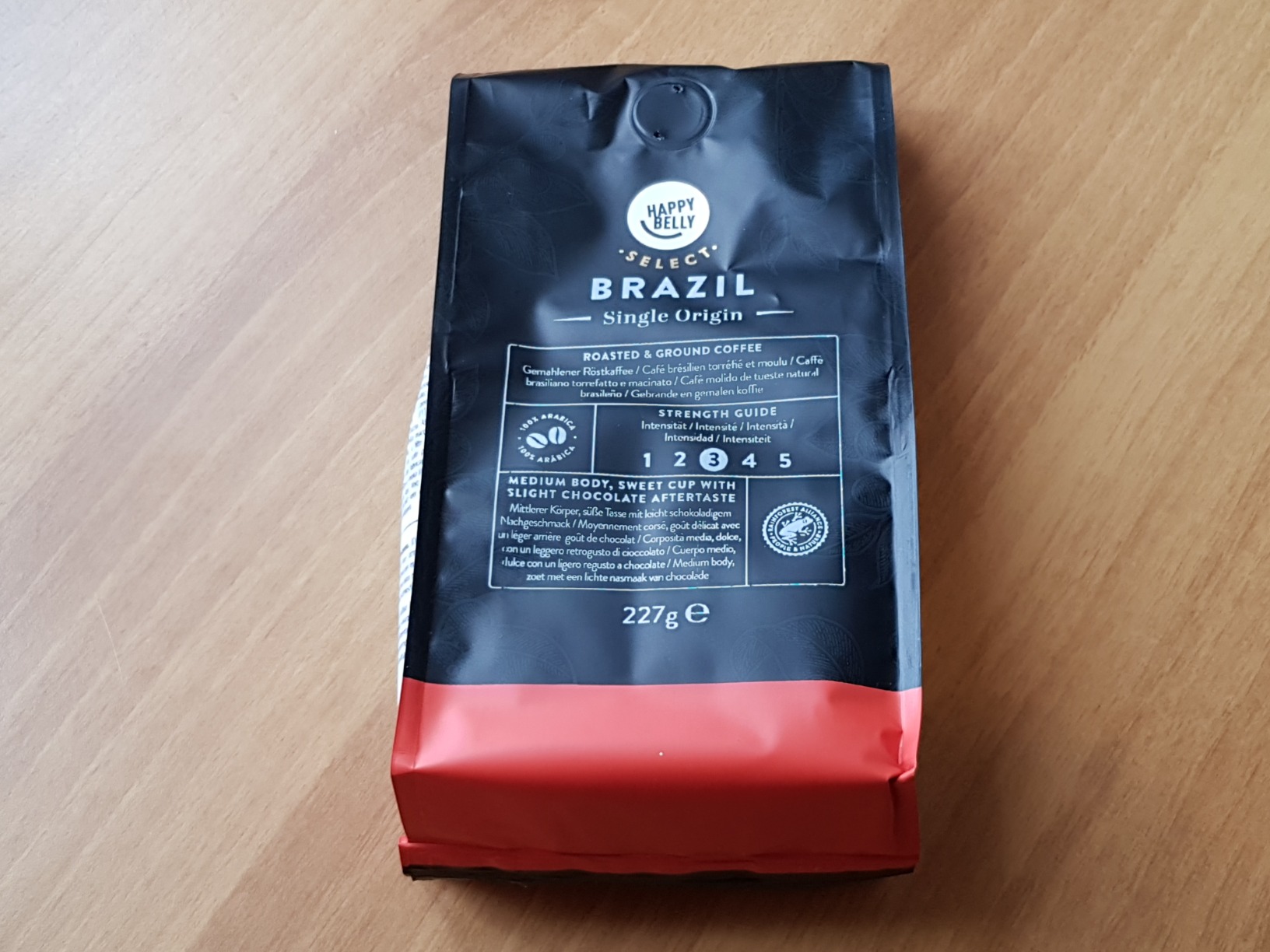 by Amazon Caffè Macinato Brasiliano 6x227g 100% Arabica