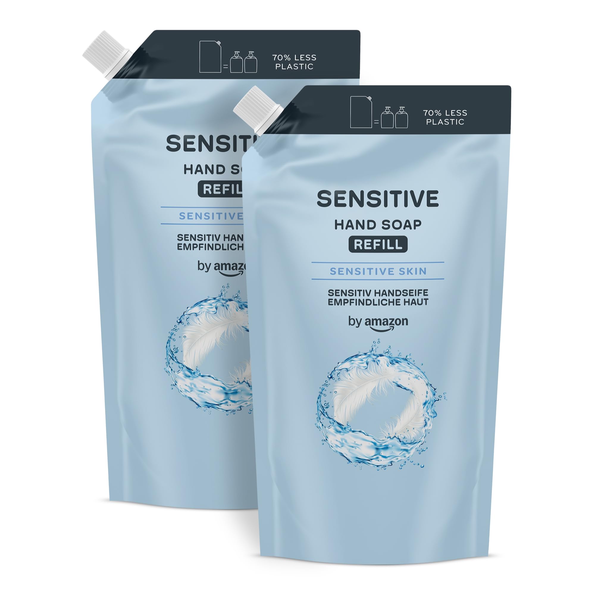 by Amazon Sport Gel Doccia Uomo 3in1 Ricarica 2x1000 ml