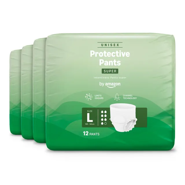 by Amazon Super Pants mutandina incontinenza L 48 pezzi