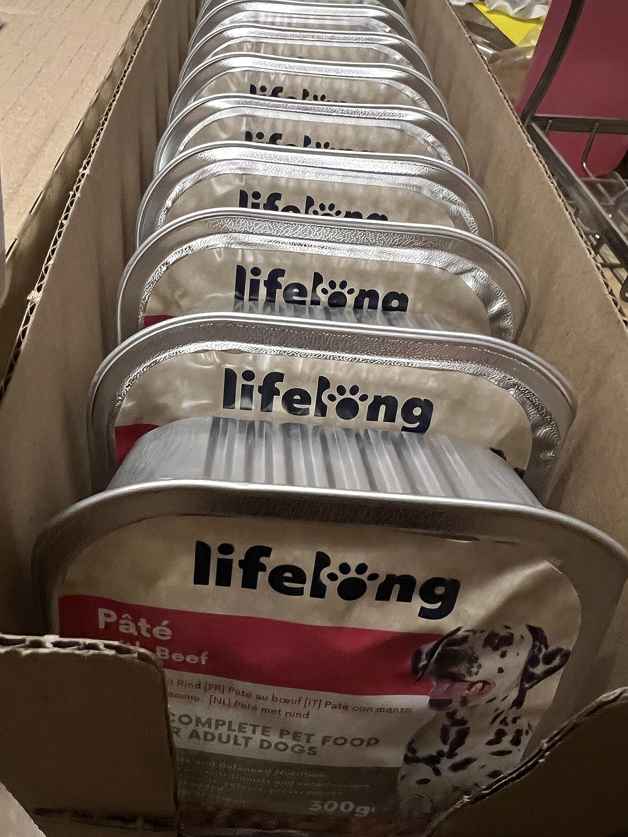 by Amazon Paté di Manzo Cibo Umido per Cani 300 g x10