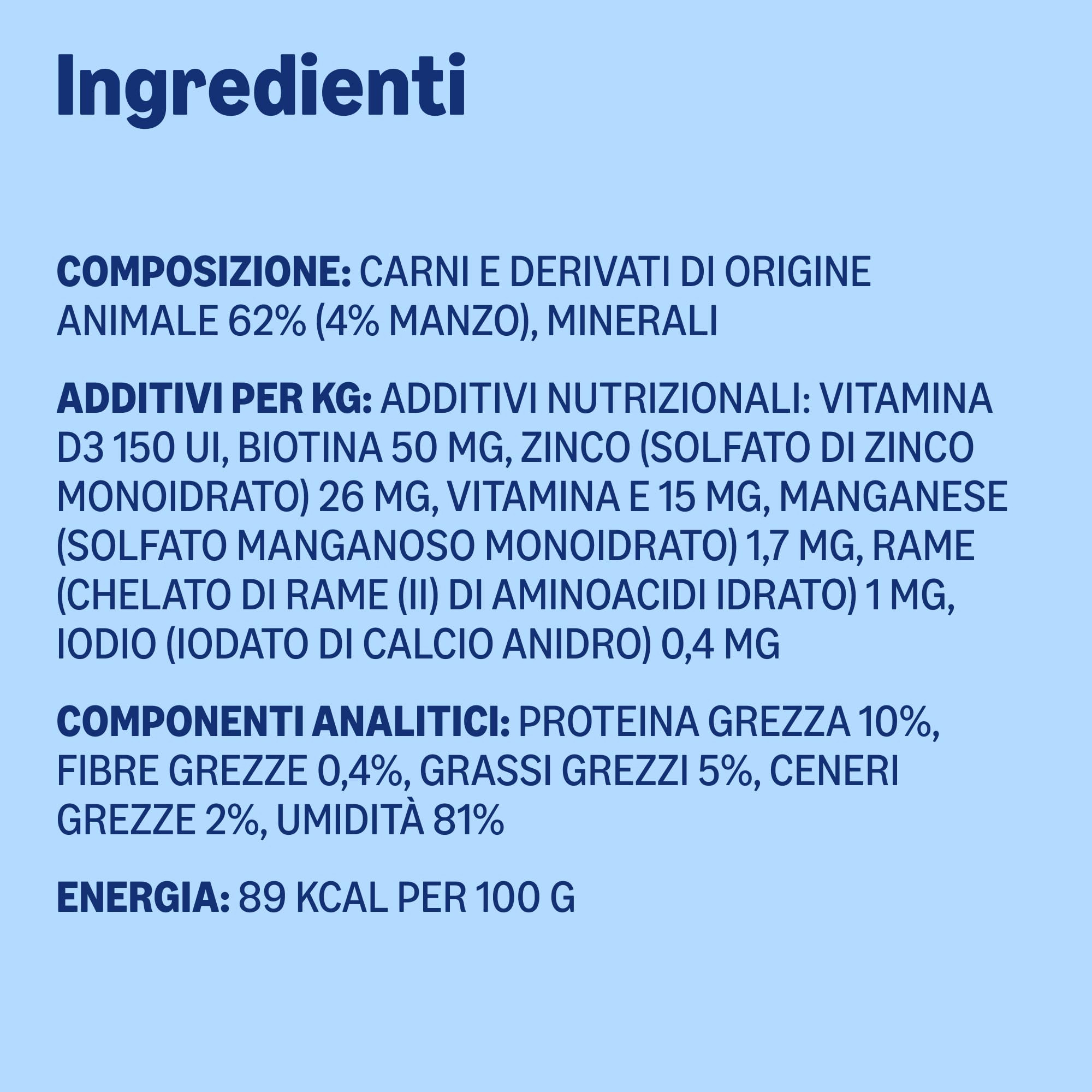 by Amazon Paté di Manzo Cibo Umido per Cani 300 g x10