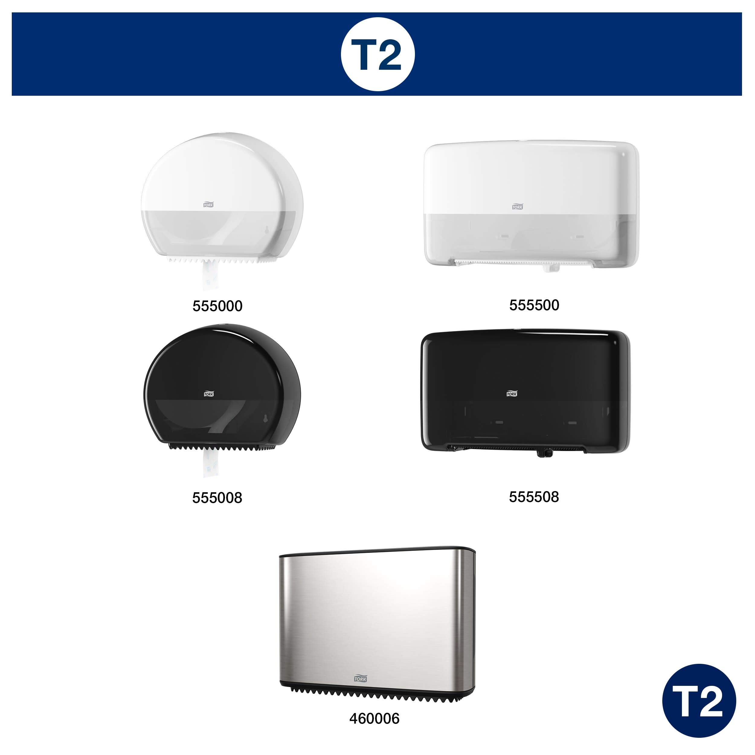 Tork Mini Jumbo Advanced T2 carta igienica 12 rotoli 2 veli
