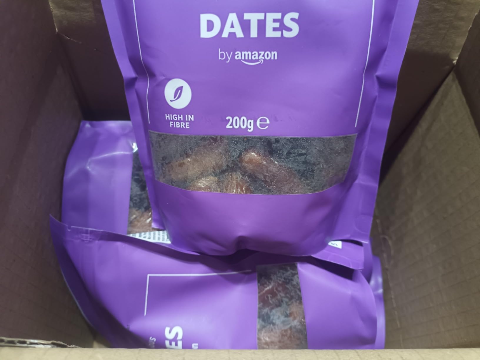 by Amazon Datteri Secchi Snocciolati 6x200 g