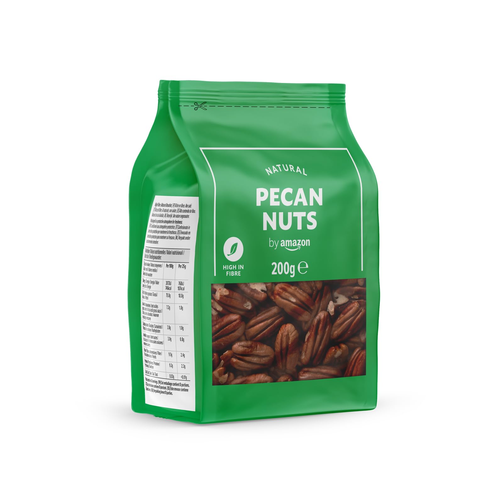 by Amazon Noci Pecan Sgusciate 200 g al naturale