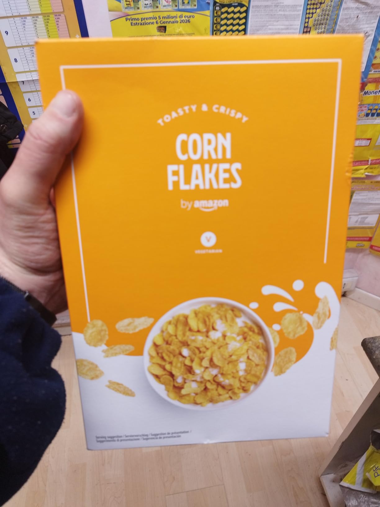 by Amazon Fiocchi di Mais 500g Tostati Croccanti