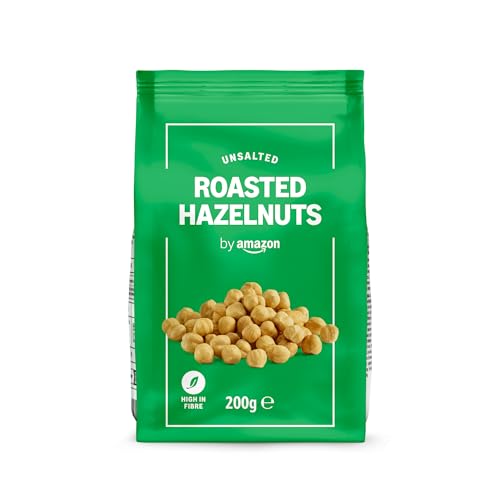 by Amazon Nocciole Tostate 200 g Ricche di Fibre