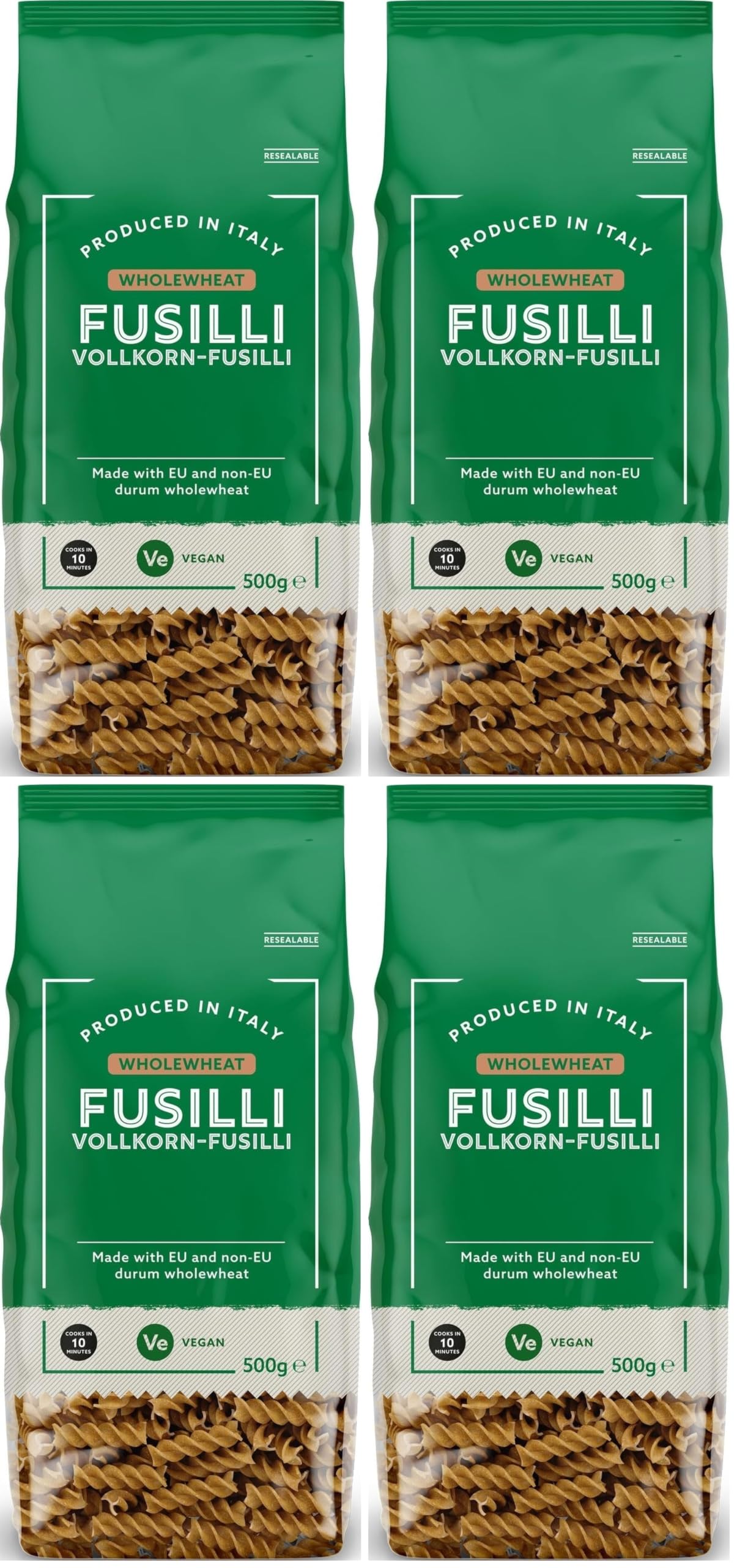 by Amazon Fusilli Integrali pasta 500 g grano duro