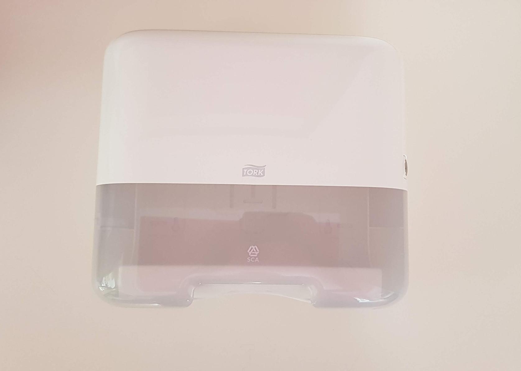 Tork 553100 Elevation Dispenser Mini V/C Bianco H3
