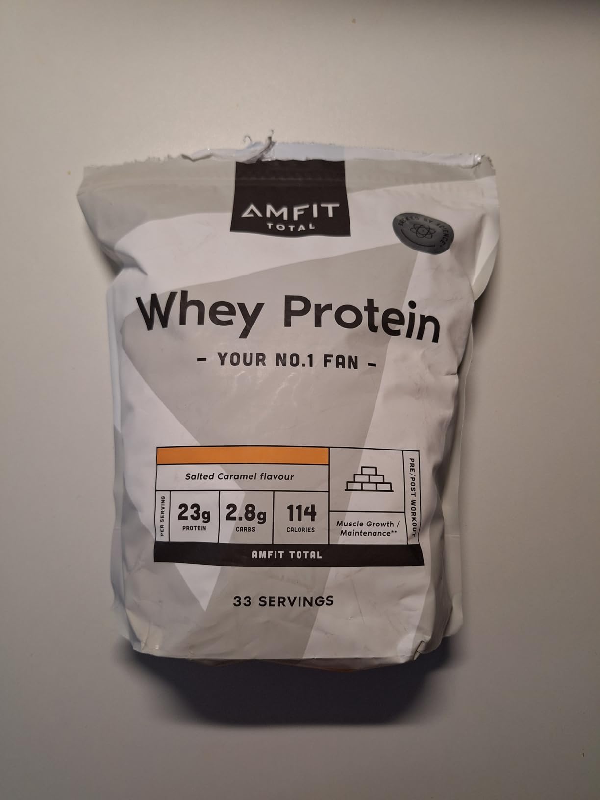 by Amazon Nutrition Siero Latte Proteine 2x1kg Caramello Salato