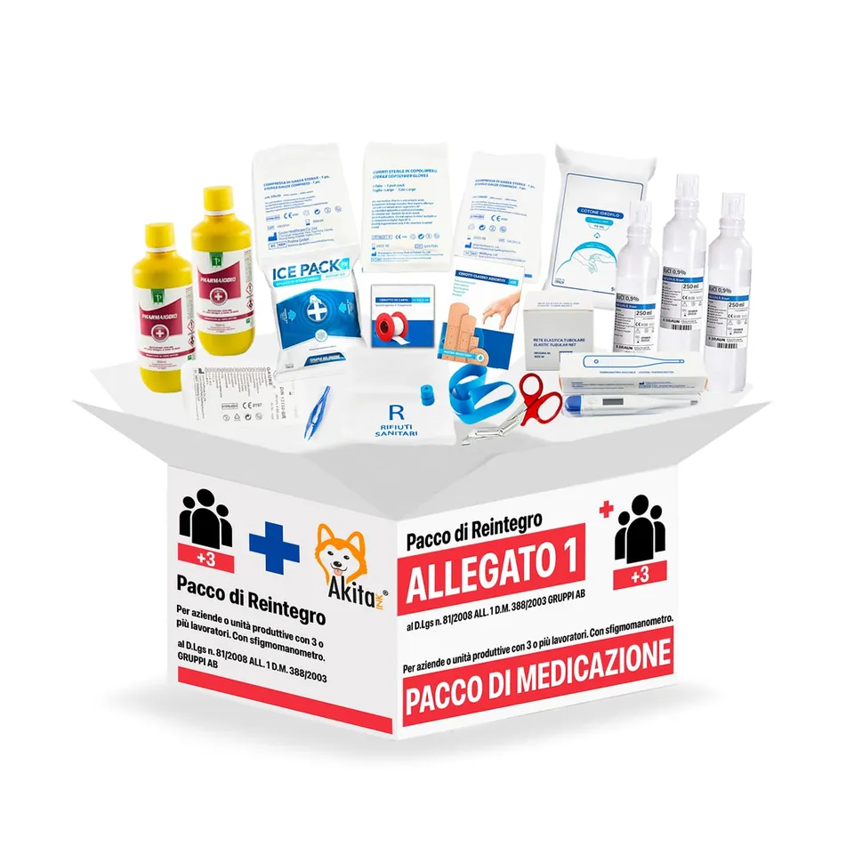 Akitaink kit reintegro Allegato 1 senza sfigmomanometro 1 kit