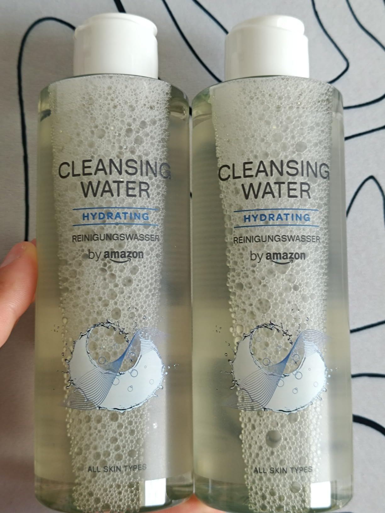 by Amazon acqua detergente viso mandorle 2x200ml sensibile
