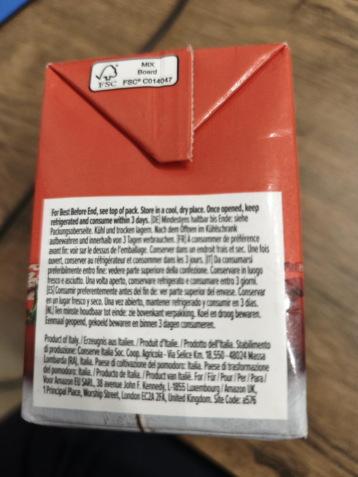 by Amazon Passata di Pomodoro Italiano 500 g Vegana