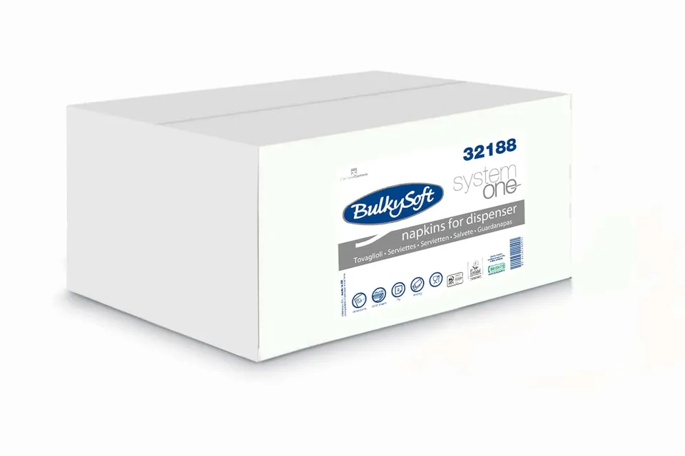 Bulkysoft System One Tripla Piega tovagliolo 2 veli