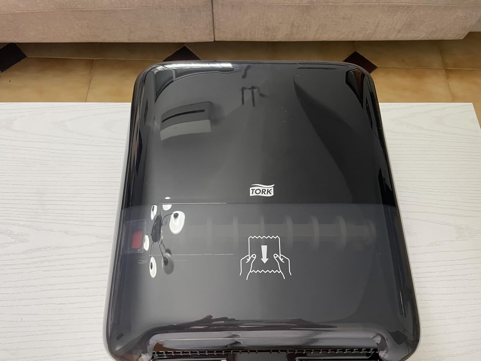 Tork Matic 551008 dispenser asciugamani H1 nero erogazione singola