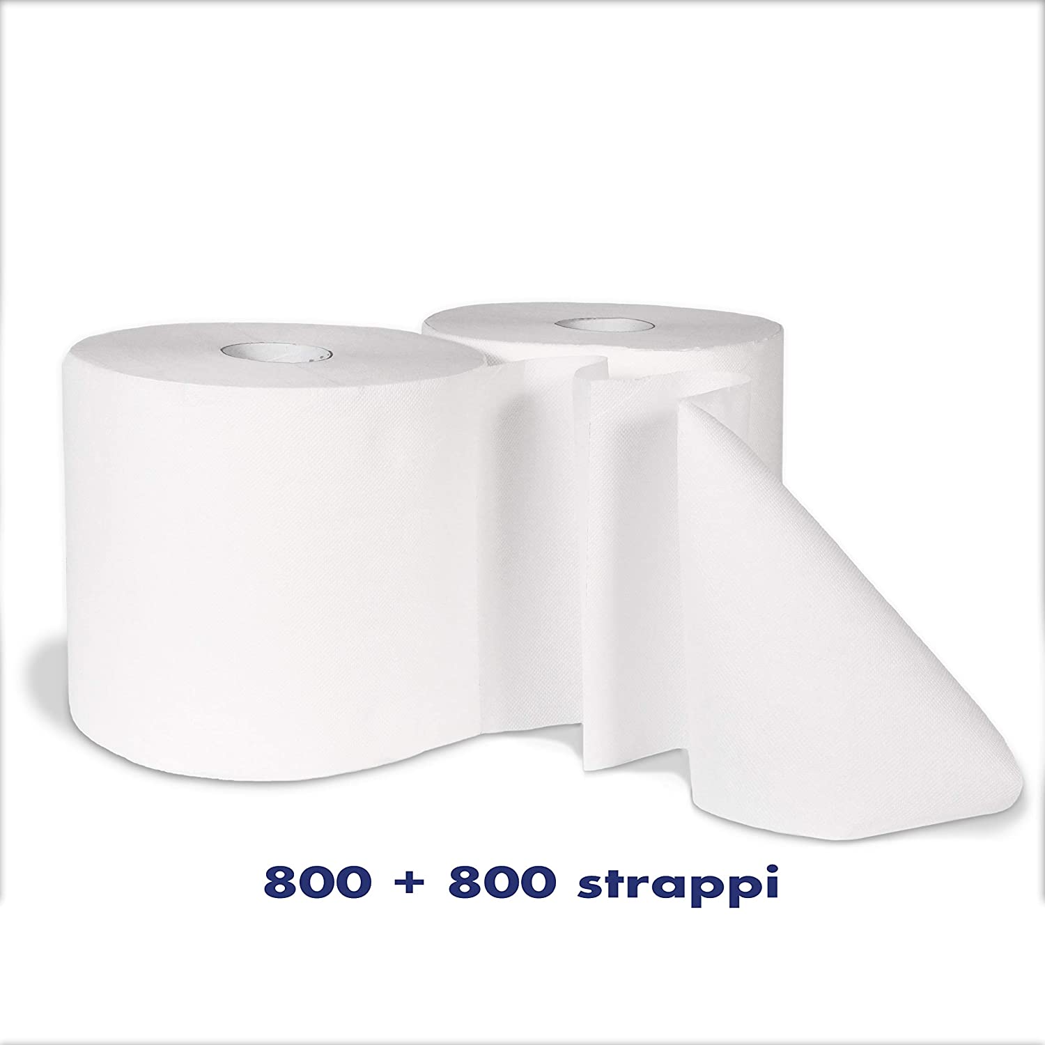 Zpaper B604 bobina industriale 2 veli scatola 2 rotoli pura cellulosa