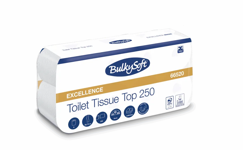 Bulkysoft Excellence carta igienica Top 250