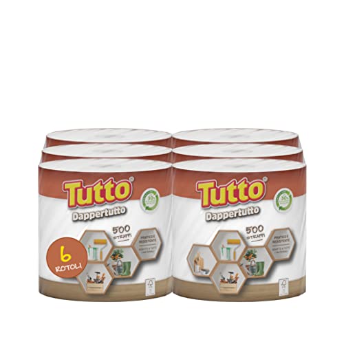 Tutto Dappertutto asciugatutto 6 rotoli 2 veli assorbente