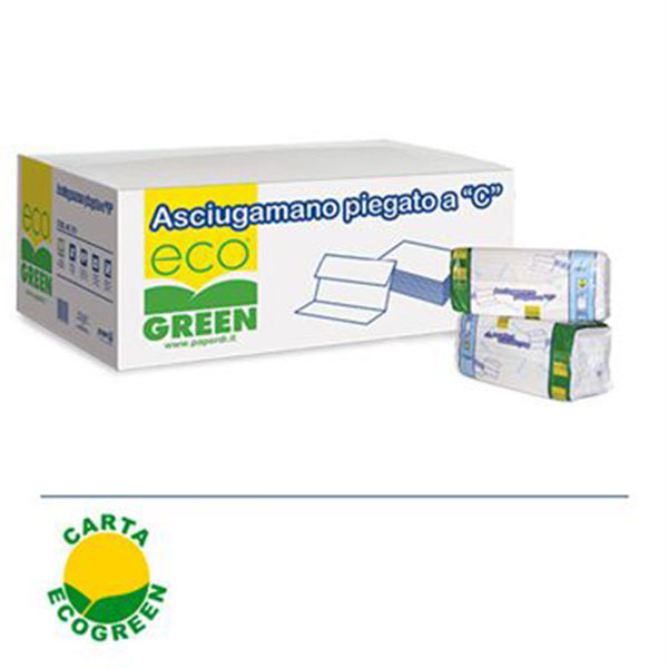 Cesa Carta Eco asciugamani piegati a C