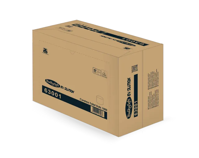 Bulkysoft Evsolution Coreless 1000 carta igienica senza anima