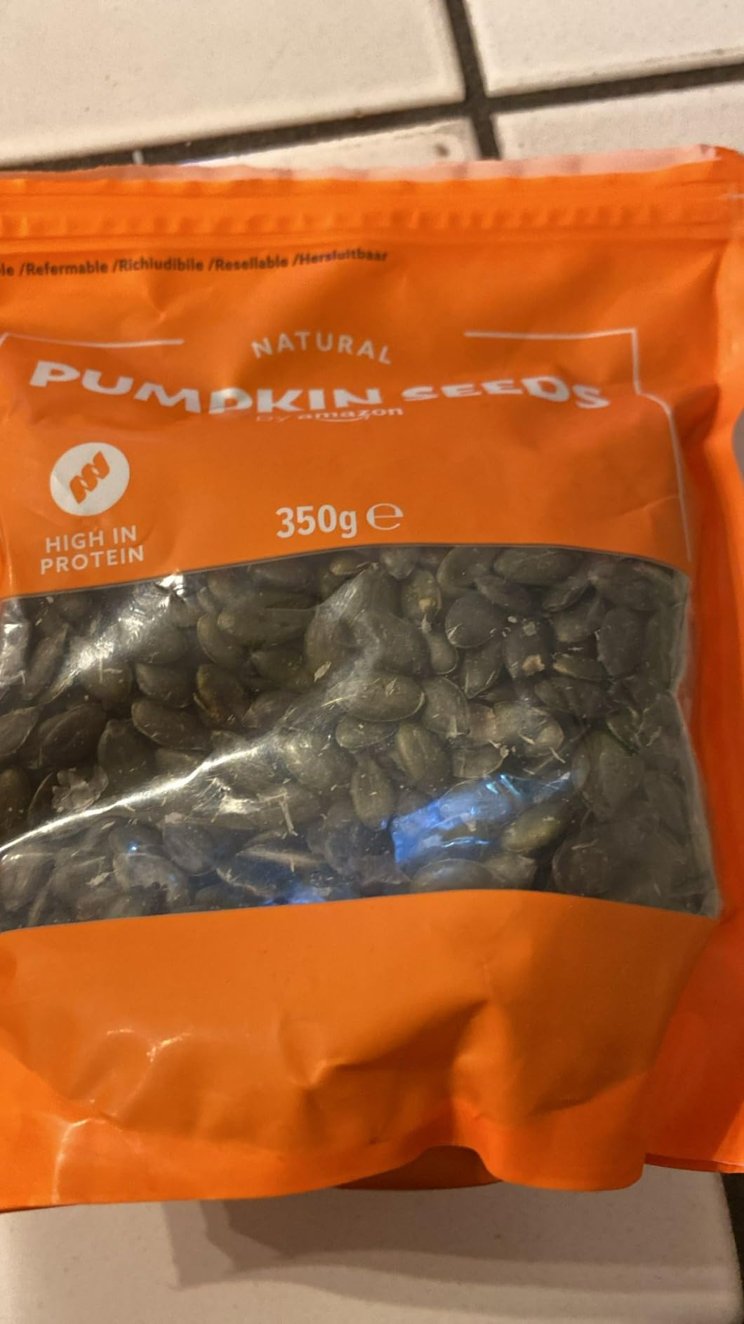 by Amazon semi di zucca naturali 4x350g sgusciati