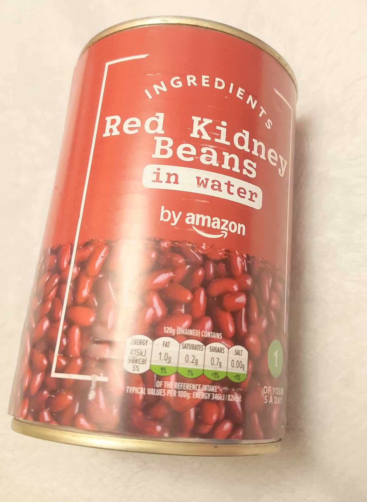 by Amazon fagioli rossi in acqua vegani 400 g