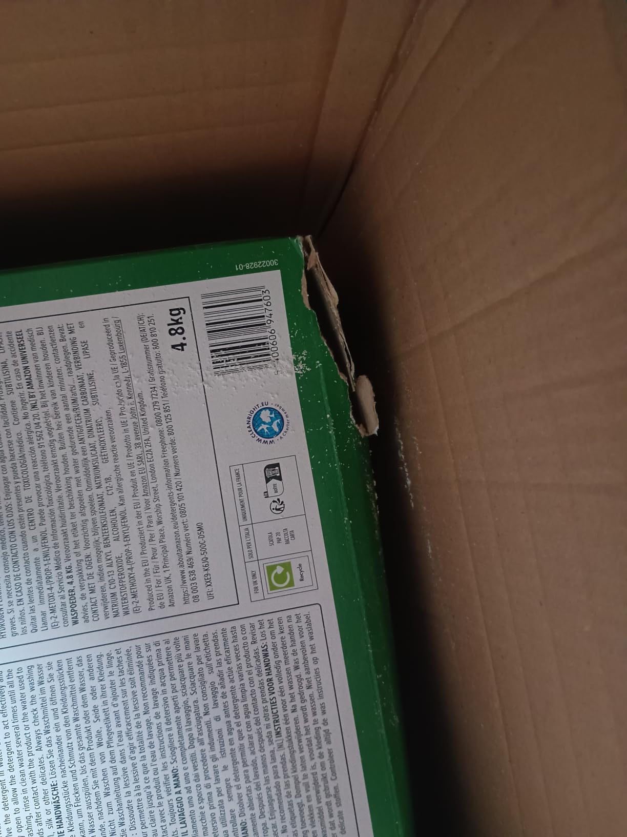 by Amazon Detersivo Polvere Universale 4,8 kg 80 Lavaggi